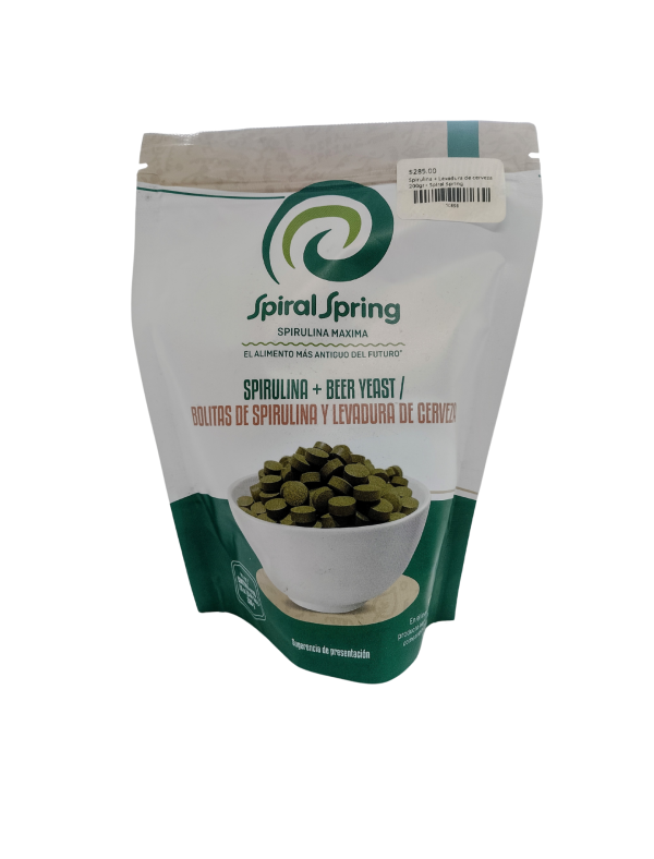 Spirulina + Levadura de cerveza 200gr - Spiral Spring Online now