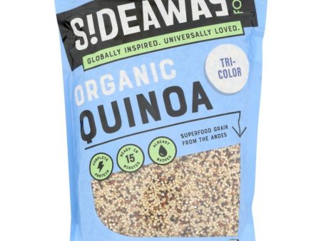 Sideaway Foods Organic Tri Color Quinoa - 32 oz For Cheap