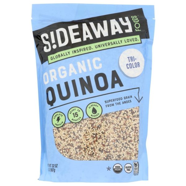 Sideaway Foods Organic Tri Color Quinoa - 32 oz For Cheap