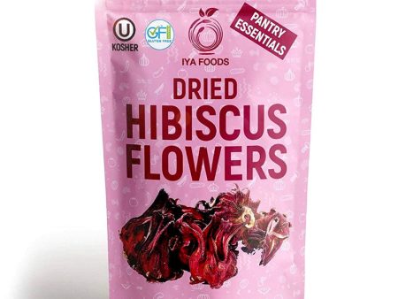 Dried Hibiscus Flower Powder Iya Foods - 8 oz. Online Sale