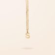 10K Gold Initial Necklace Sale