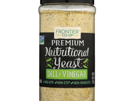 Frontier Co-op Premium Nutritional Yeast Dill Vinegar - 8.01 oz on Sale