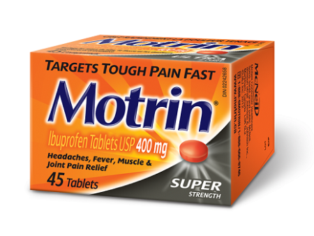 Motrin: Ibuprofen Tablets 45 Fashion