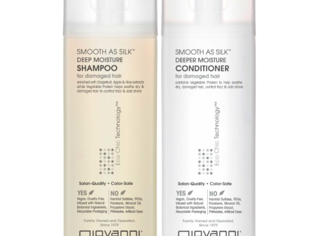 Giovanni Smooth As Silk Deep Moisture Shampoo & Conditioner Bundle - 2 ct. Cheap