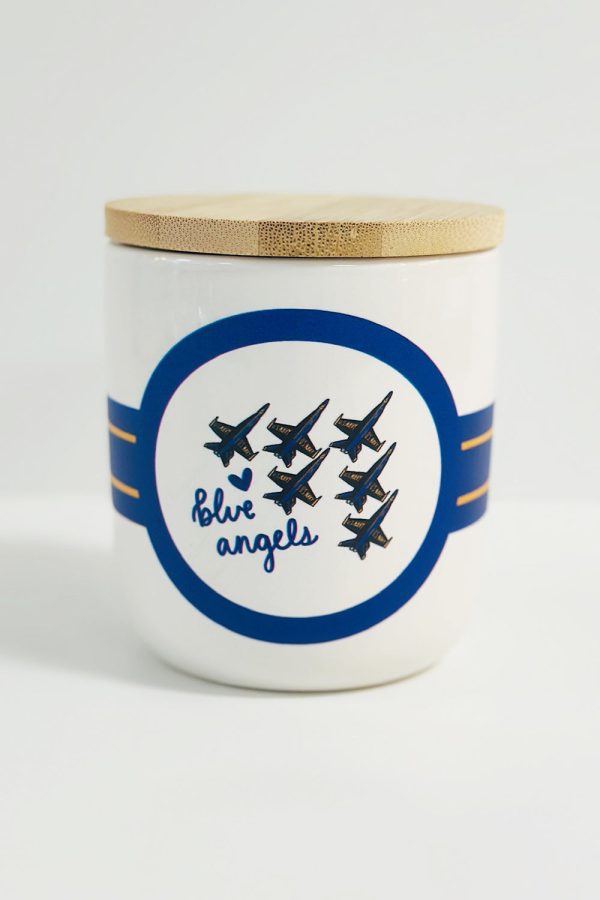 Blue Angels Candle Jar on Sale